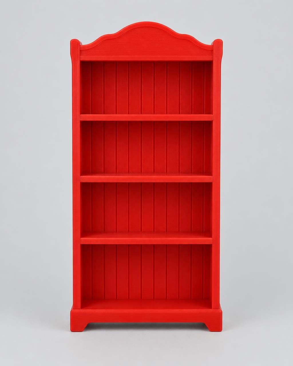 Photo of the Scalloped Bookshelf, 3D printed to order