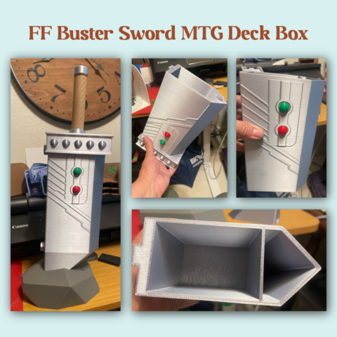 FF Sword Deck Box
