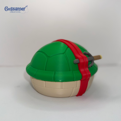 TMNT Inspired Turtle Shell Deck Box